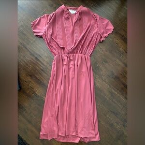 Vintage jc penny fashion dress size 13/14 runs small like 8 10 granny costume